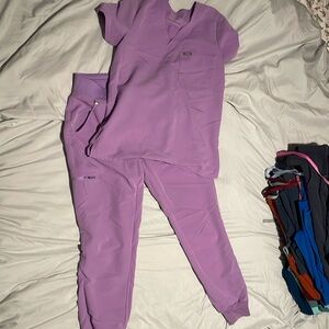 Figs scrub set small bottoms xs top